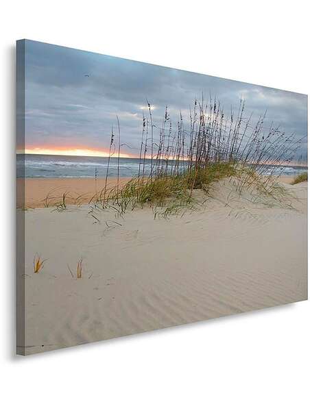 Tableau Photo Murale Impression Sur Toile Intissé - Motif Plage Et Mer, Référence C-C-0029-b-n