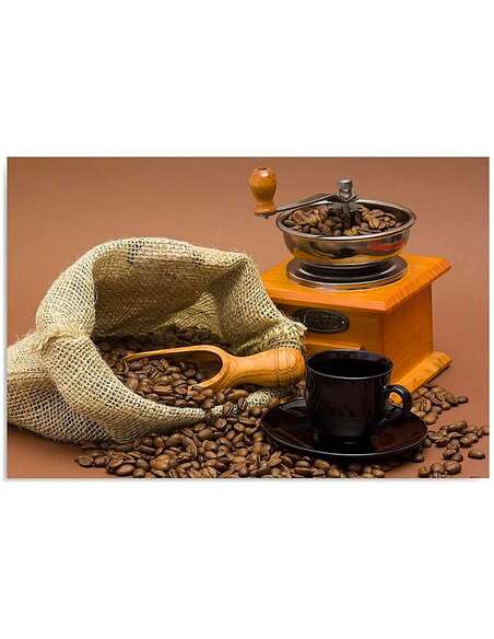 Tableau GRAINS DE CAFÉ 2 imprimé sur toile - par Feeby