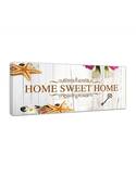 Tableau HOME SWEET HOME AVEC BIELI imprimé sur toile - par Feeby