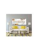 Tableau HOME SWEET HOME AVEC BIELI imprimé sur toile - par Feeby