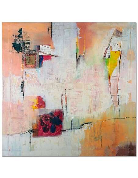 Tableau ABSTRACTION ARTISTIQUE 2 imprimé sur toile - par Feeby