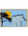 Tableau ÉLÉPHANT D’AFRIQUE imprimé sur toile - par Feeby