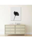 Tableau UNE SEULE FLEUR 2 imprimé sur toile - par Feeby