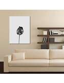 Tableau UNE SEULE FLEUR imprimé sur toile - par Feeby