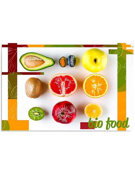 Tableau FRUITS imprimé sur toile - par Feeby
