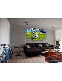 Composition de 5 tableaux FOOTBALL imprimé sur toile - par Feeby