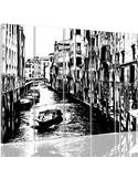 Composition de 5 tableaux CANAL DE VENISE imprimé sur toile - par Feeby