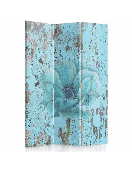 Paravent 3 volets FLEUR 5 - par Feeby