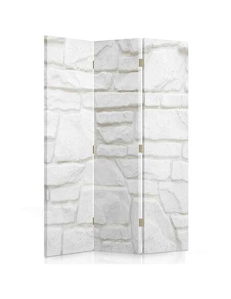 Paravent 3 volets MUR DE GRÈS - par Feeby