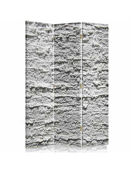Paravent 3 volets GRIS DE PLÂTRE - par Feeby