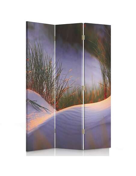 Paravent 3 volets DUNE À L’AUBE - par Feeby