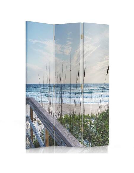 Paravent 3 volets DUNES HERBEUSES - par Feeby