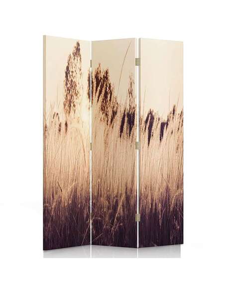 Paravent 3 volets HERBE HAUTE - par Feeby
