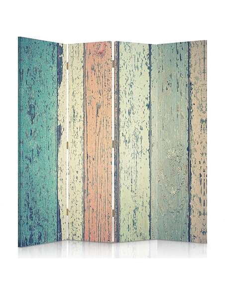 Paravent 4 volets CARTE DE RÉGLAGE DE PAYS - par Feeby