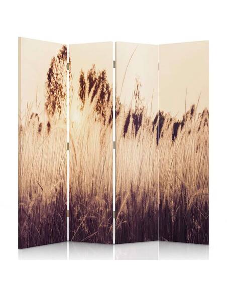 Paravent 4 volets HERBE HAUTE - par Feeby