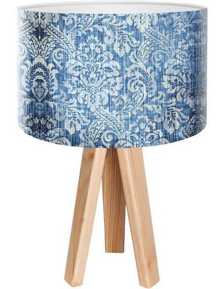 Lampe de chevet Stamps Bleu