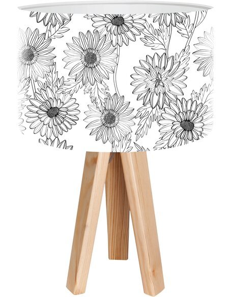 Lampe de chevet Bothanica Gris