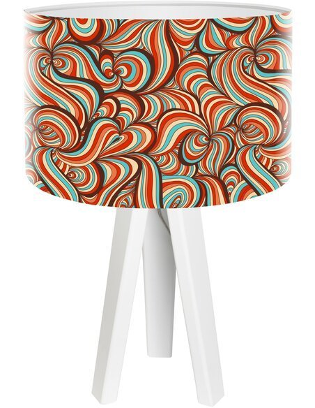 Lampe de chevet Stamps Rouge