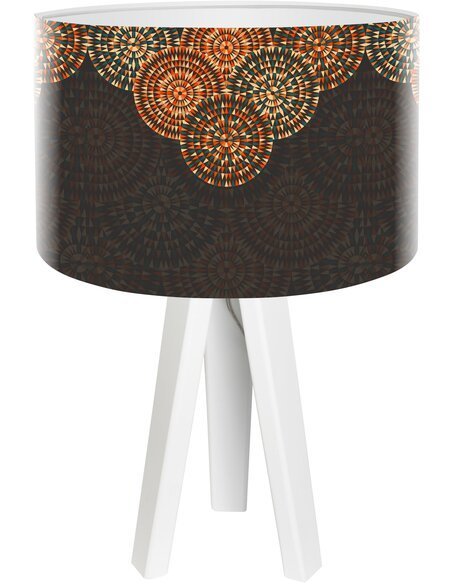 Lampe de chevet Ethno Marron