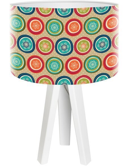 Lampe de chevet Stamps Multicolore