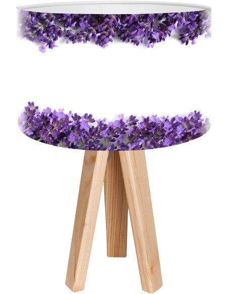 Lampe de chevet Stamps Violet