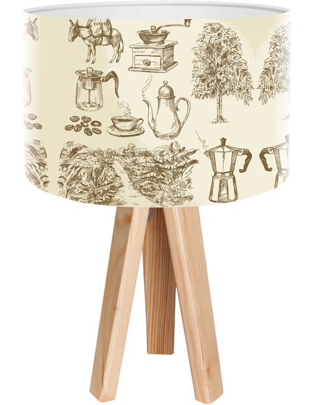 Lampe de chevet Bothanica Beige