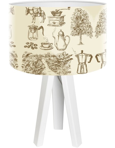Lampe de chevet Bothanica Beige