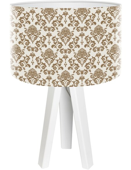 Lampe de chevet Stamps Beige