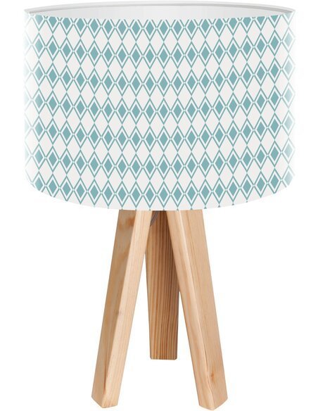 Lampe de chevet Stamps Bleu