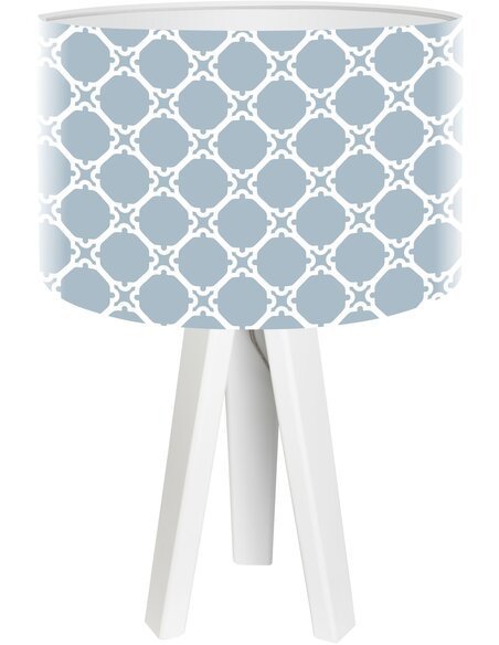 Lampe de chevet Stamps Bleu