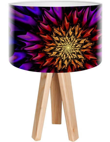 Lampe de chevet Mandala Multicolore