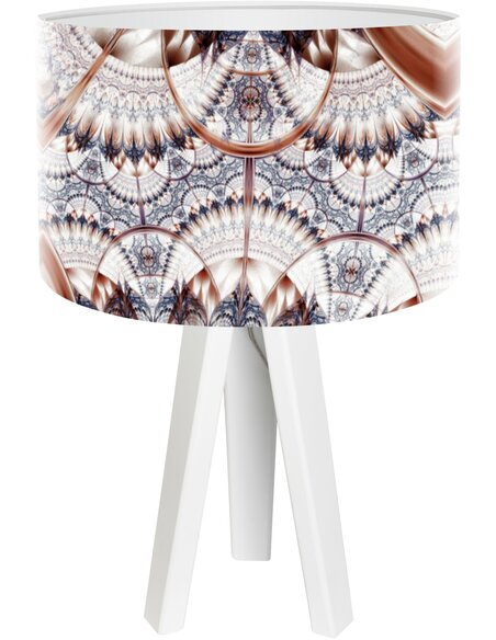 Lampe de chevet Mandala Multicolore