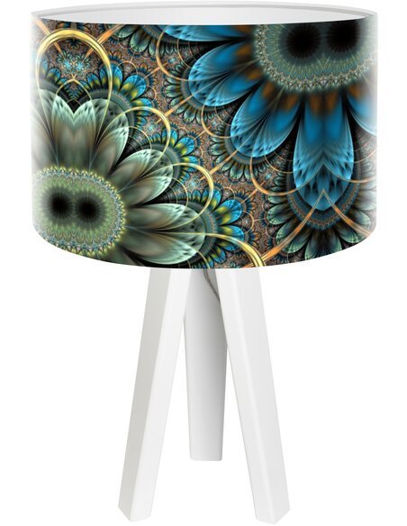Lampe de chevet Mandala Multicolore