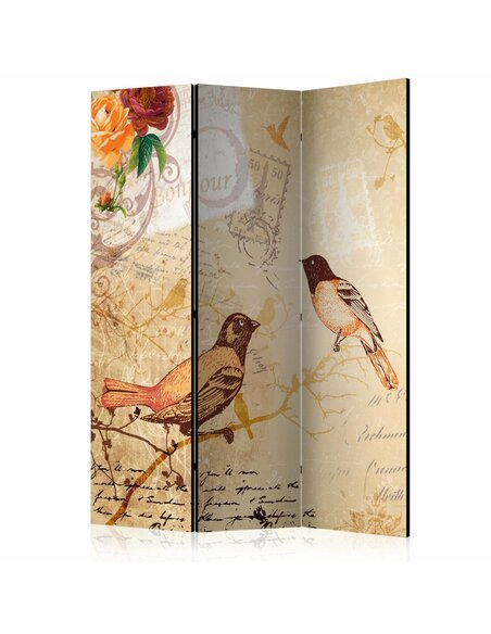 Paravent 3 volets BONJOUR  | Artgeist |