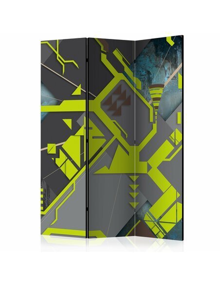 Paravent 3 volets DYNAMIC PATHS  | Artgeist |