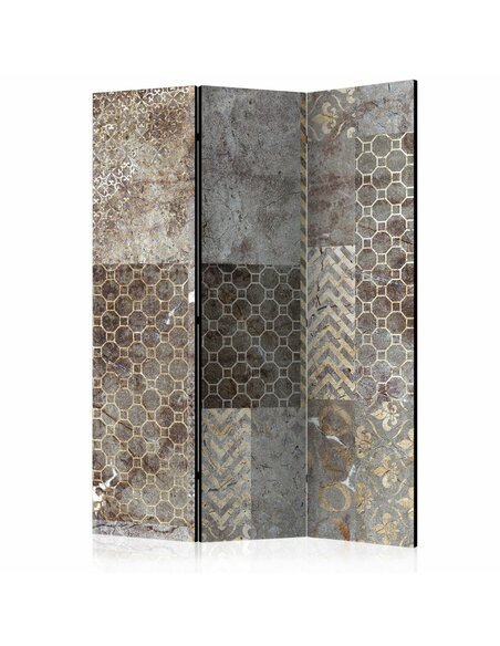 Paravent 3 volets GEOMETRIC TEXTURES  | Artgeist |