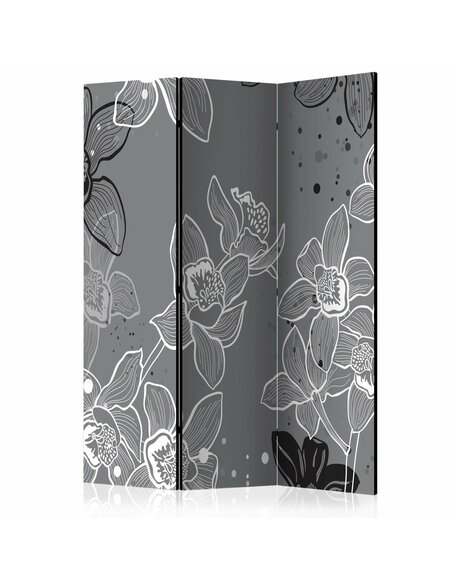 Paravent 3 volets WINTER FLORA  | Artgeist |