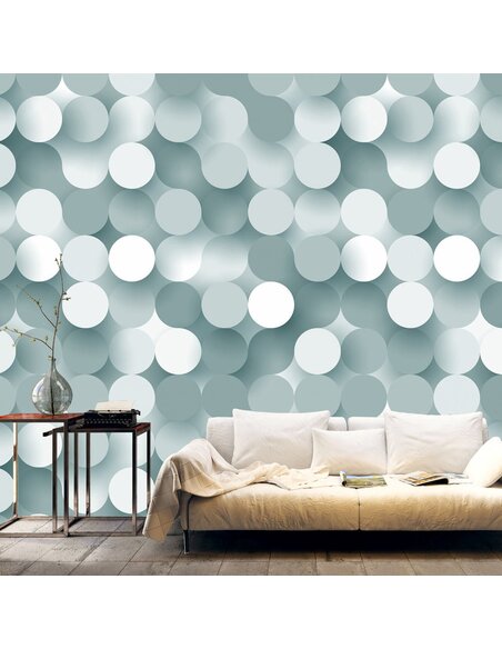 Papier peint IN THE NET OF GREY 