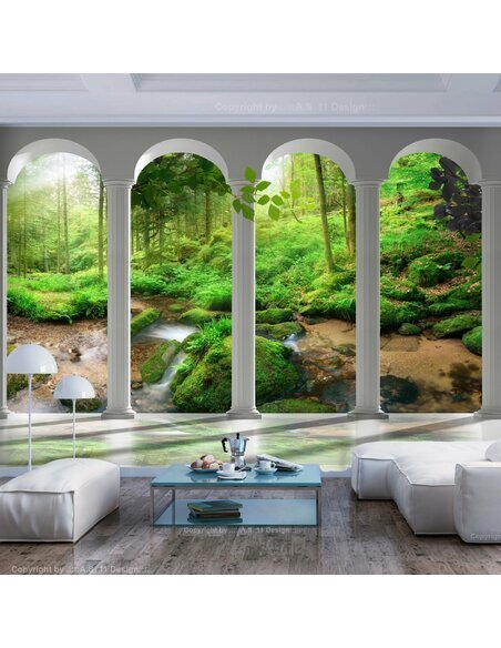 Papier peint PILLARS AND FOREST 