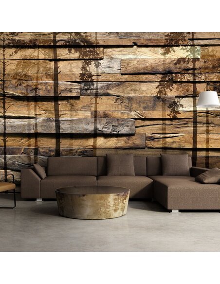 Papier peint SHADOW OF TREES 