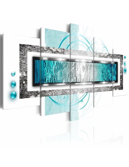 Tableau BLIZZARD TURQUOISE 