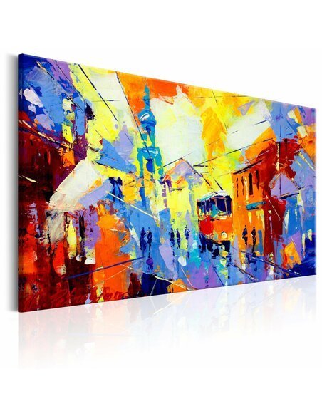 Tableau COLOURS OF THE CITY 