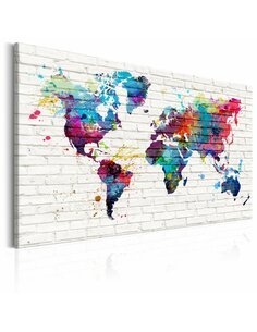Tableau MODERN STYLE WALLS OF THE WORLD 