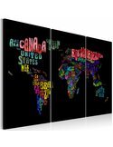 Tableau NOMS DES PAYS 3 parties 