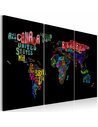 Tableau NOMS DES PAYS 3 parties 