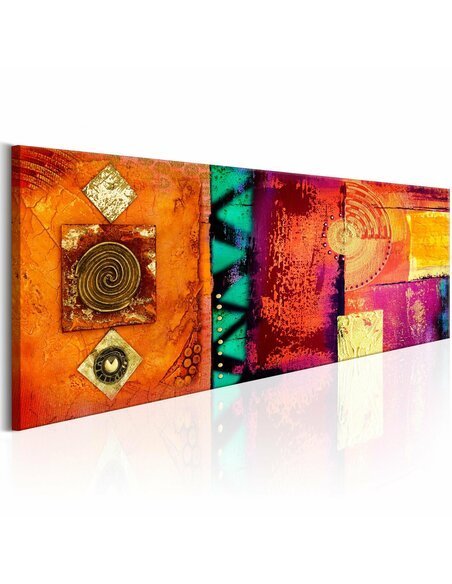 Tableau ORANGE ABSTRACTION 