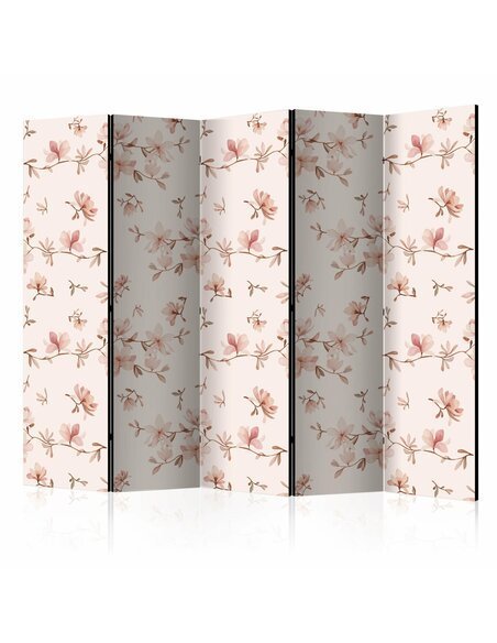 Paravent 5 volets MAGNOLIA TWIGS II 