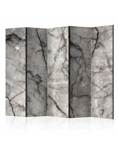 Paravent 5 volets GREY MARBLE II 