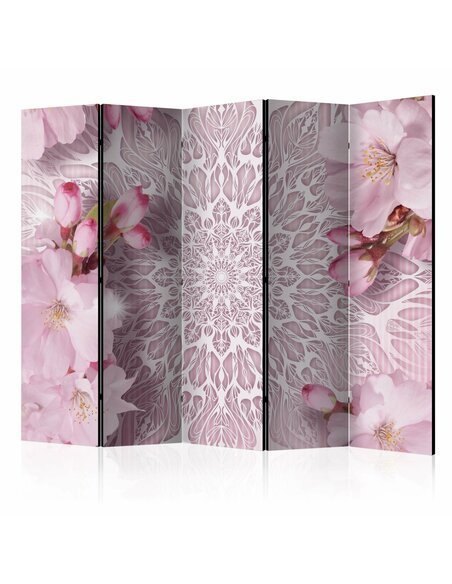 Paravent 5 volets PASTEL MANDALA II 