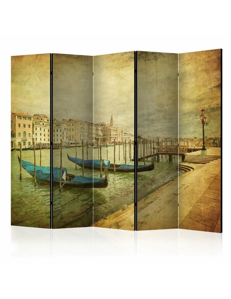 Paravent 5 volets TIME TRAVEL II 